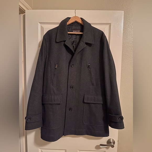 Michael Kors Wool Car Coat - Picture 1 of 5